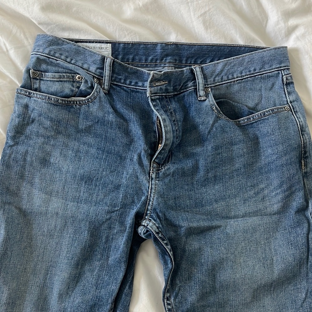 Banana Republic Light Wash Jeans 34